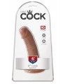 King Cock 6 Inch Dildo Lichtbruin