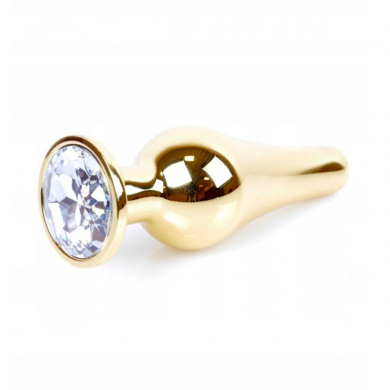 Exclusivity Anal Butt Plug Goud/Wit