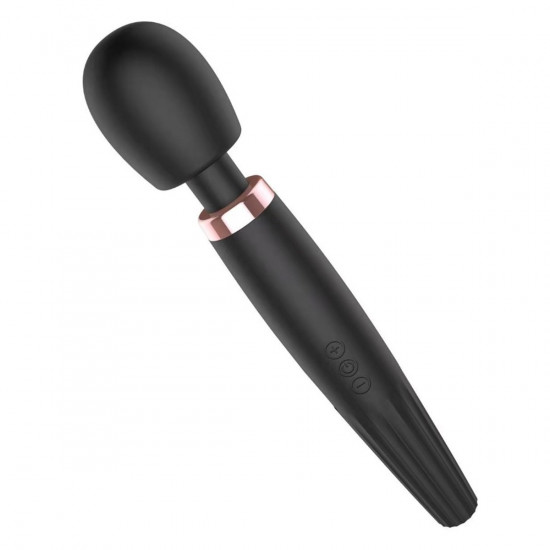 Ivy The Queen Massage Vibrator Zwart