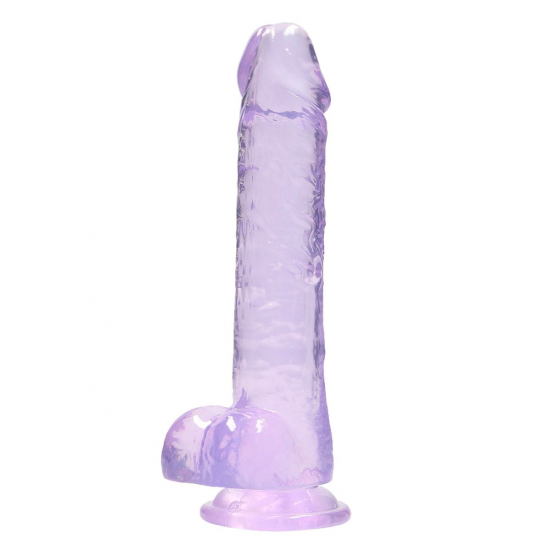 Bang It Real Dildo no. 5 Met Ballen Paars