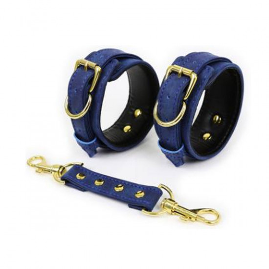 Fetish Store Commander Enkelboeien Blauw