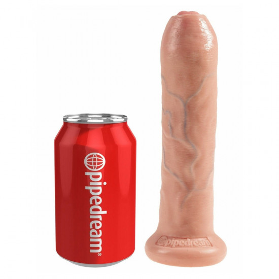 King Cock 7 Inch Uncut Cock Dildo Blank