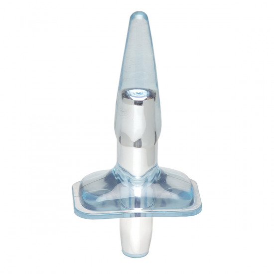 Menzstuff Purrfect Plug Vibrating Buttplug Transparant