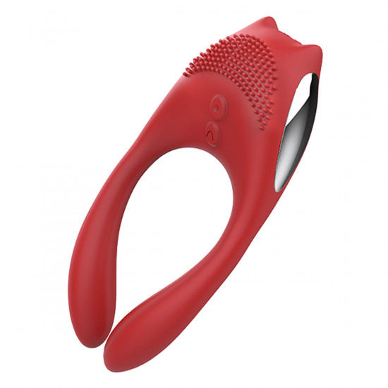 Red Revolution Eros Koppel Vibrator Rood