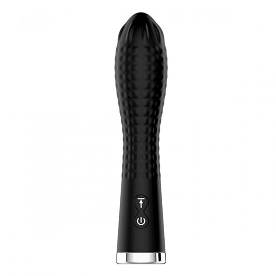 Midnight Magic Twirling Twilight Vibrator Zwart