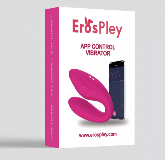 Erospley Classic Koppels Vibrator App Control Roze