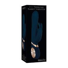 Adam & Eve Eve's Twirling Rabbit Vibrator Blauw
